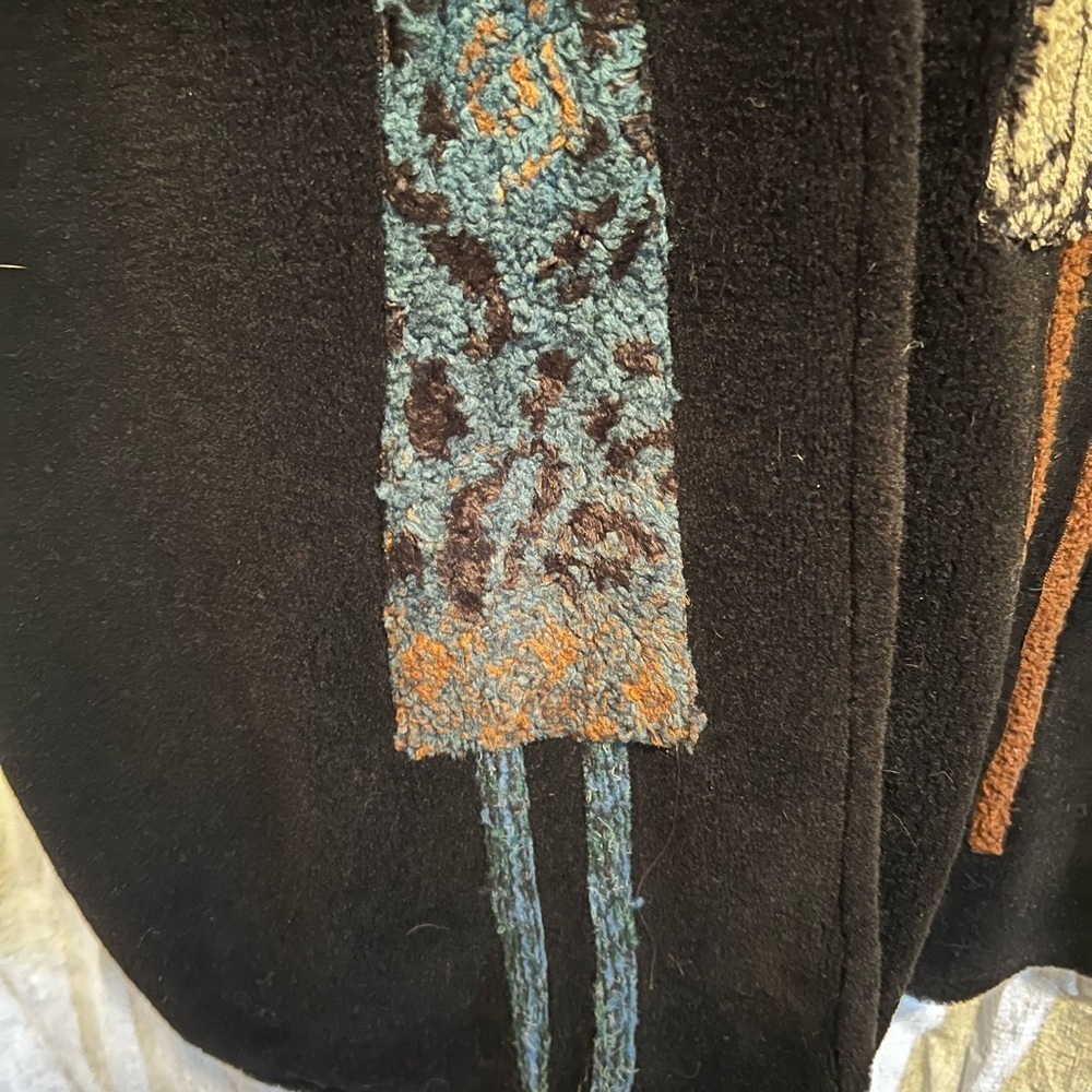 Vintage Lee Anderson vest. Art work. Wearable art. Statement. - Picture 2 of 11